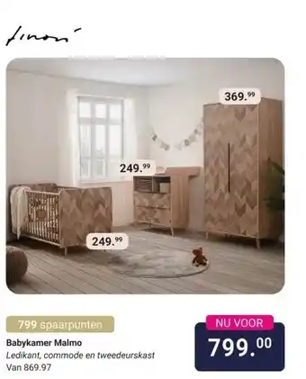 Van Asten BabySuperstore Babykamer Malmo aanbieding
