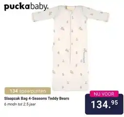 Van Asten BabySuperstore Slaapzak Bag 4-Seasons Teddy Bears aanbieding