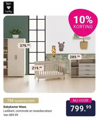 Van Asten BabySuperstore Babykamer Mees aanbieding