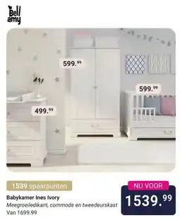 Van Asten BabySuperstore Babykamer Ines Ivory aanbieding