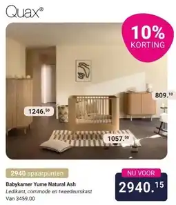 Van Asten BabySuperstore Babykamer Yume Natural Ash aanbieding