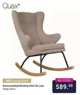 Van Asten BabySuperstore Schommelstoel Rocking Chair De Luxe aanbieding