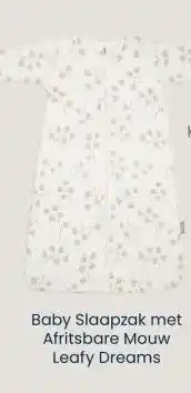 Van Asten BabySuperstore Baby Slaapzak met Afritsbare Mouw Leafy Dreams aanbieding