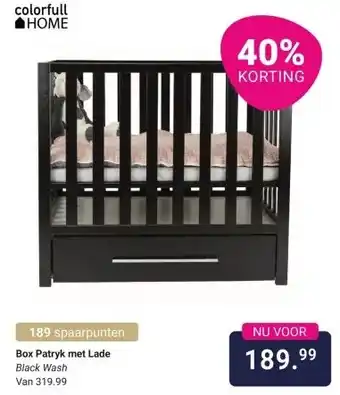Van Asten BabySuperstore Box Patryk met Lade aanbieding