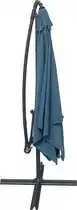Praxis Happy Garden Parasol Molokai Blauwgrijs 270/270 Cm aanbieding