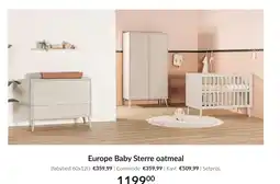 Babypark Europe Baby Sterre oatmeal aanbieding