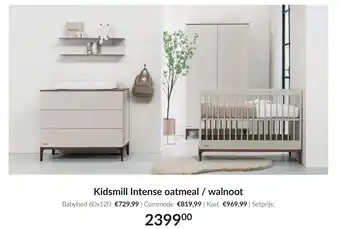 Babypark Kidsmill Intense oatmeal / walnoot aanbieding