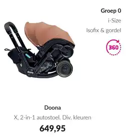 Babypark Doona aanbieding