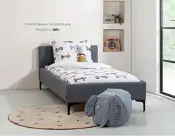 Babypark Kidsmill Square+ bed respiro grey aanbieding