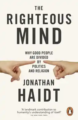 Amazon The Righteous Mind: Why Good People are Divided by Politics and Religion aanbieding