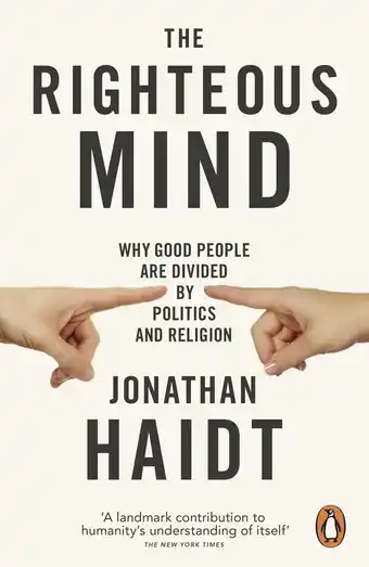 Amazon The Righteous Mind: Why Good People are Divided by Politics and Religion aanbieding
