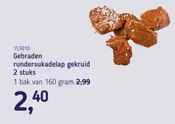 Van Hoeckel rundersukadelap gekruid Gebraden aanbieding