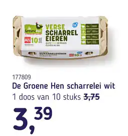 Van Hoeckel De Groene Hen scharrelei wit aanbieding