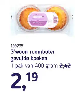 Van Hoeckel G'woon roomboter gevulde koeken aanbieding