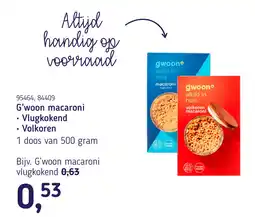 Van Hoeckel G'woon macaroni aanbieding