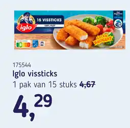 Van Hoeckel Iglo vissticks aanbieding