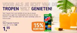 Van Hoeckel Taksi Tropische fruitdrink aanbieding
