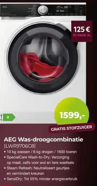 EP Beerepoot AEG Was droogcombinatie aanbieding