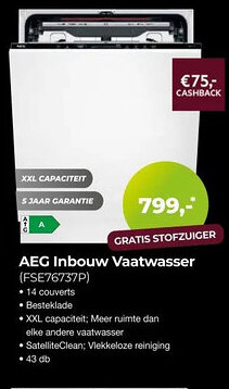 EP Beerepoot AEG Inbouw Vaatwasser aanbieding