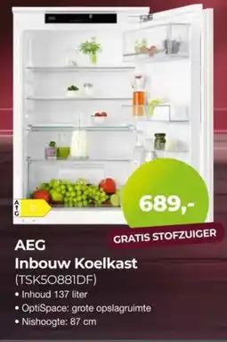 EP Beerepoot AEG Inbouw Koelkast aanbieding