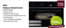 EP Beerepoot AEG Inbouw Stoomoven aanbieding