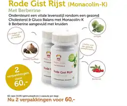 De Rode Pilaren Rode Gist Rijst (Monacolin-K) Met Berberine aanbieding