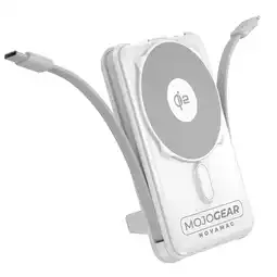 ANWB MOJOGEAR Qi2 Powerbank 10.000mAh Wit Wit aanbieding