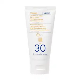 Douglas KORRES YOGHURT Tinted Sunscreen Face SPF30 aanbieding