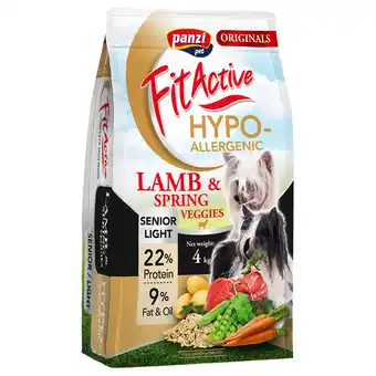 Zooplus Voordeelpakket: 2x4kg FitActive Originals Senior Hypoallergenic Lam hondenvoer droog aanbieding