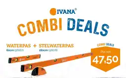 Ivana Waterpas + stelwaterpas aanbieding