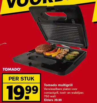 Hoogvliet Tomado multigrill aanbieding