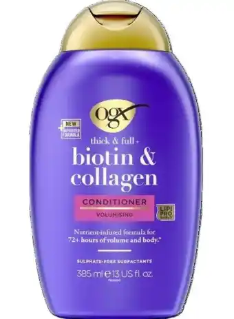 De Online Drogist OGX Biotin & Collagen Conditioner aanbieding