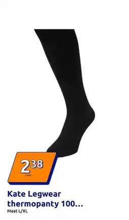 Action Kate Legwear thermopanty 100 denier aanbieding