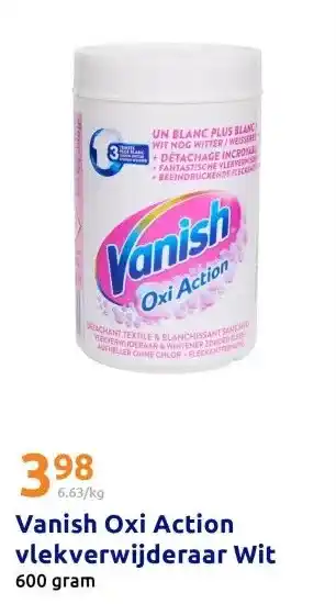 Action Vanish Oxi Action vlekverwijderaar Wit aanbieding