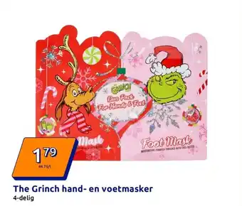 Action The Grinch hand- en voetmasker aanbieding