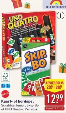ALDI Kaart of bordspel aanbieding
