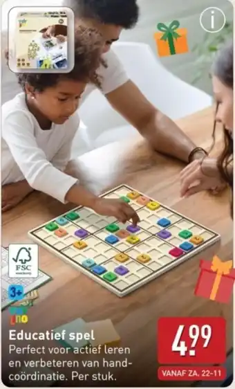 ALDI Educatief spel aanbieding