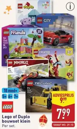 ALDI Lego of Duplo bouwset klein aanbieding