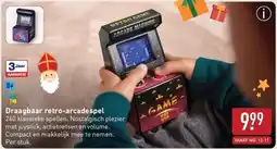 ALDI Draagbaar retro-arcadespel aanbieding