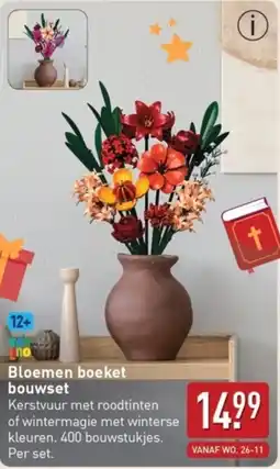 ALDI Bloemen boeket bouwset aanbieding