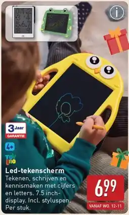 ALDI Led-tekenscherm aanbieding