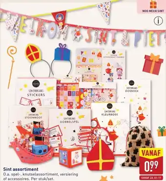 ALDI Sint assortiment aanbieding