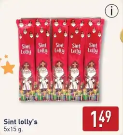 ALDI Sint lolly's aanbieding
