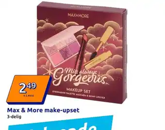 Action Max & More make-upset aanbieding