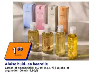 Action Alaise huid en haarolie aanbieding