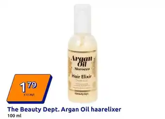 Action The Beauty Dept. Argan Oil haarelixer aanbieding