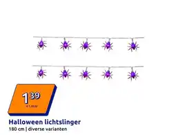 Action Halloween lichtslinger aanbieding