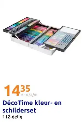 Action Déco Time kleur en schilderset aanbieding