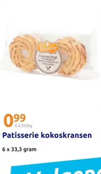 Action Patisserie kokoskransen aanbieding