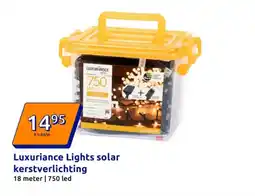 Action Luxuriance Lights solar kerstverlichting aanbieding